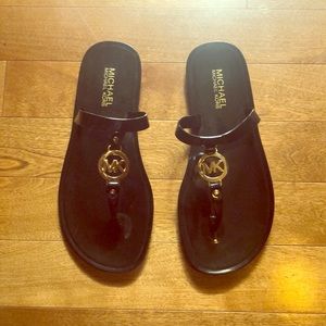 Michael Kors Jelly Thong Sandals